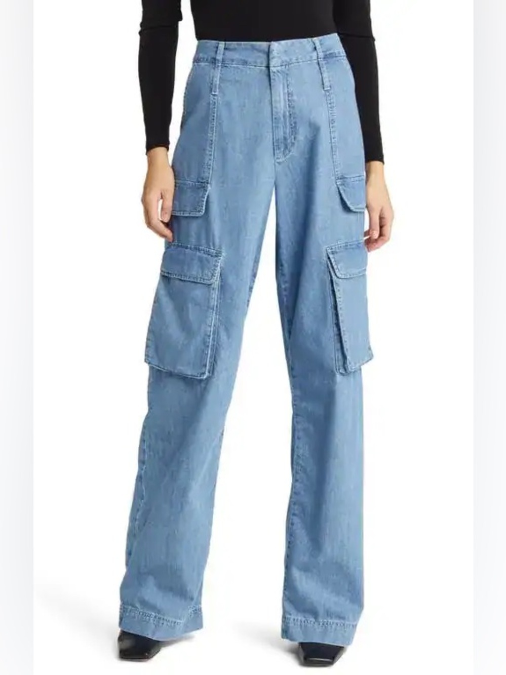Frame Denim relaxed straight Cargo Jeans